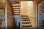 STAIRS TO LOFT & LOWER LEVEL